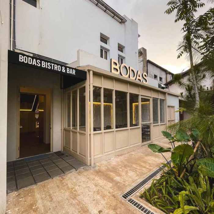 Bodas Bistro & Bar Bandung, The First French Dine Fine & Bar in Bandung!